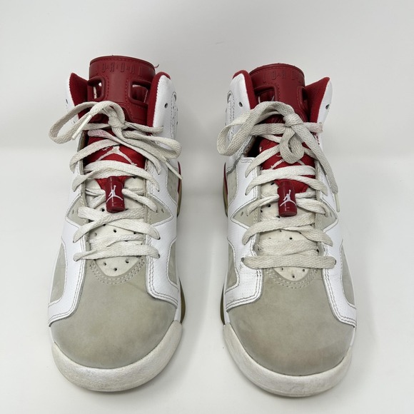Air Jordan 6 Retro Shoes Mens Size 7Y Cardinal 384665-113 Basketball Sneakers‎ - Picture 4 of 11